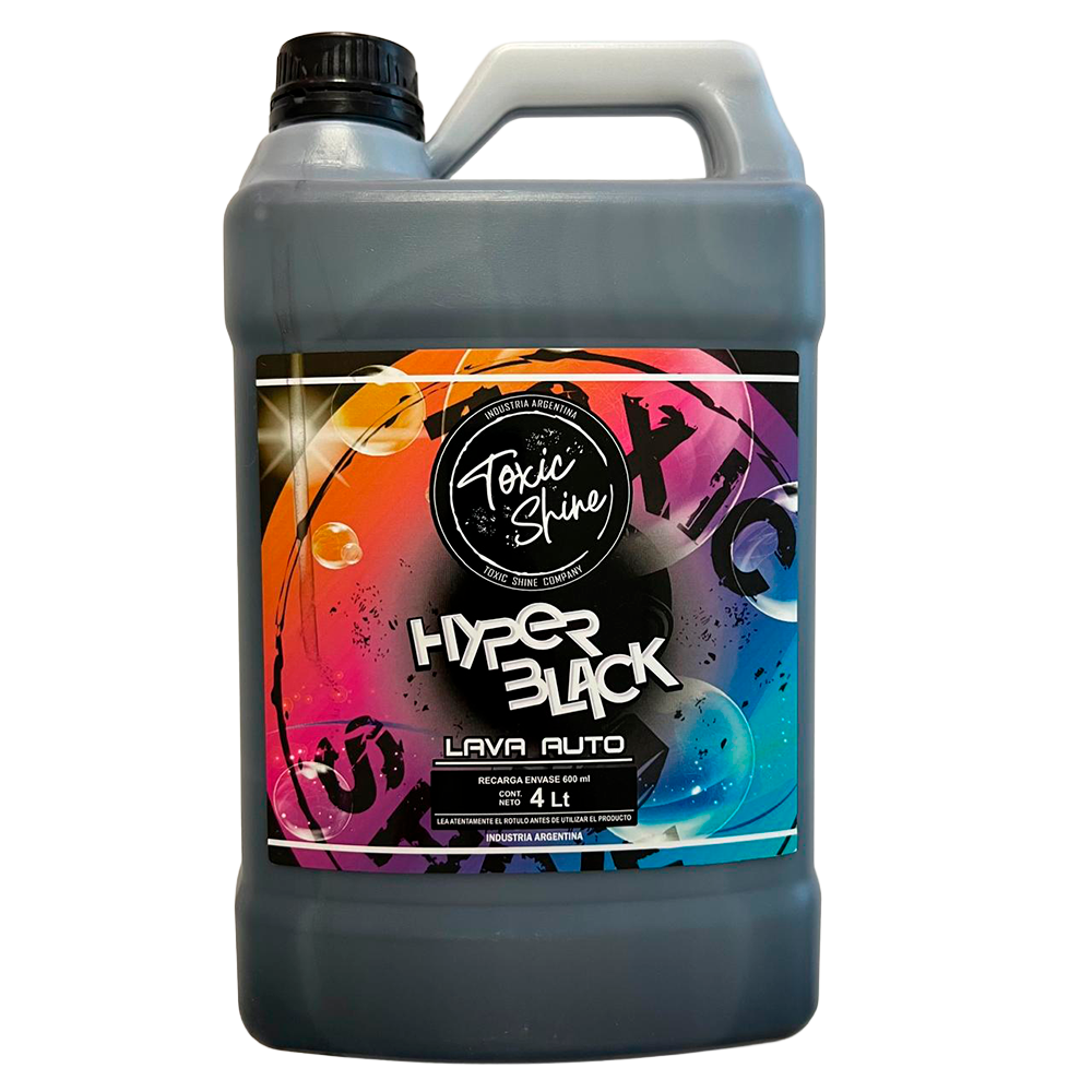 Bidón Shampoo Hyper Black 4LTS
